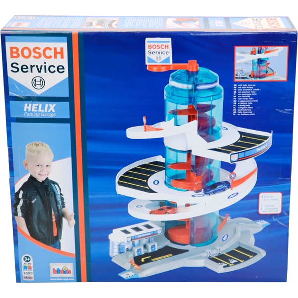 Игрушечный набор Bosch Mini гараж Бош Авто Сервис интерактивный с подсветкой (2899) - Pampik - 14