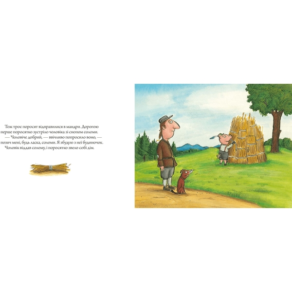 Троє маленьких поросят і злий вовк - Аксель Шеффлер (9786175230572) - Pampik - 3