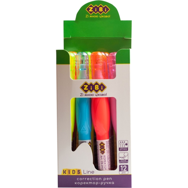 Коректор-ручка ZiBi Kids Line 5 мл 1 шт. (ZB.2901) - Pampik - 2