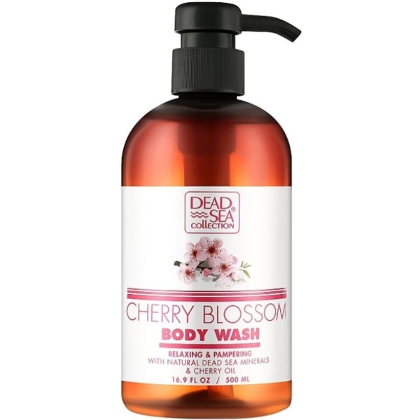 Гель для душу Dead Sea Collection Cherry Blossom Body Wash з ароматом вишневих квітів, 500 мл - Pampik