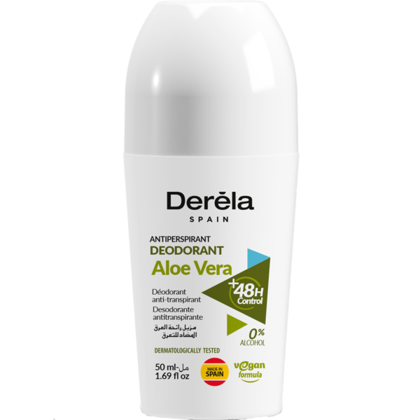 Дезодорант роликовий Derela Aloe Vera, 50 мл - Pampik