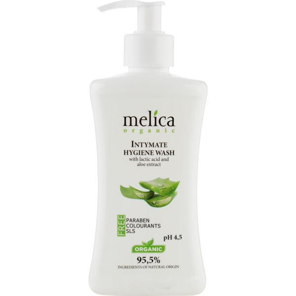 Засіб для інтимної гігієни Melica Organic Intimate Hygiene Wash 300 мл - Pampik