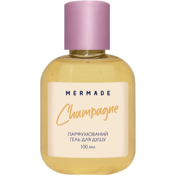 Парфумований гель для душу Mermade Champagne, 100 мл - Pampik
