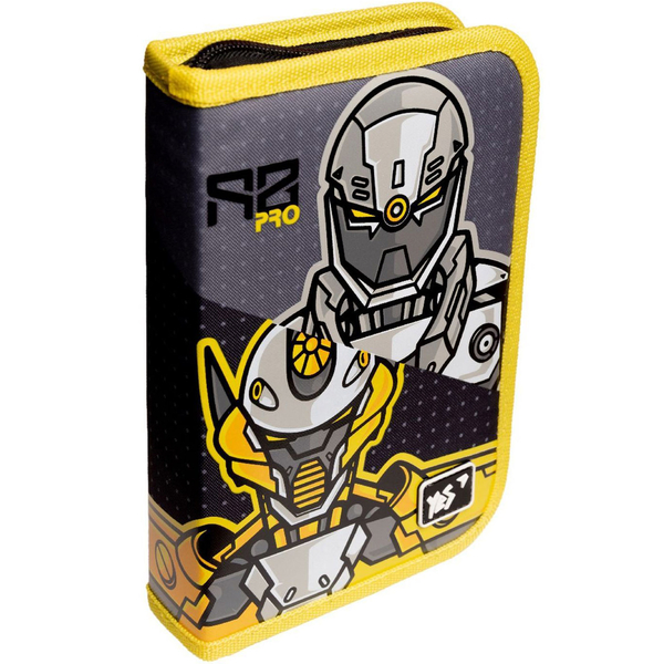 Пенал жесткий Yes HP-03 AsPro, 13х21х3 см, серый (533357) - Pampik