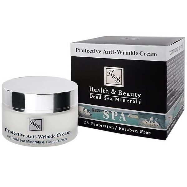 Мужской защитный крем для лица Health&Beauty от морщин, SPF-15, 50 мл - Pampik