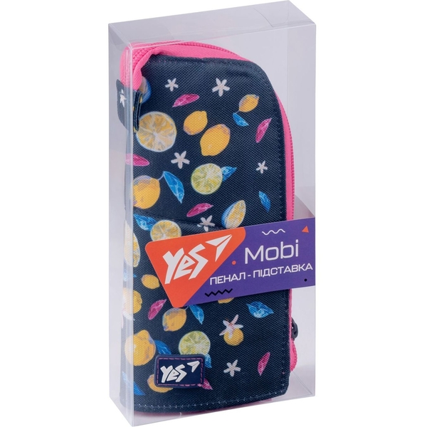 Пенал-подставка Yes PH-M1 Oxy, 21х9х4 см, синий (532951) - Pampik - 2