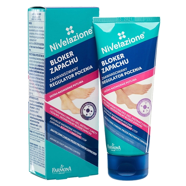Крем-антиперспирант для ног Nivelazione, 75 мл - Pampik