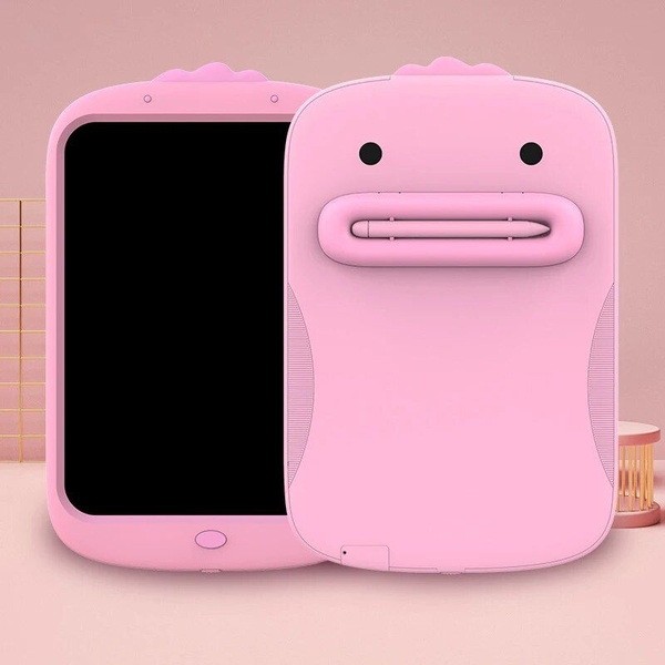 Дитячий LCD планшет для малювання Beiens Каченя 10” Multicolor, рожевий (К1001pink) - Pampik - 3