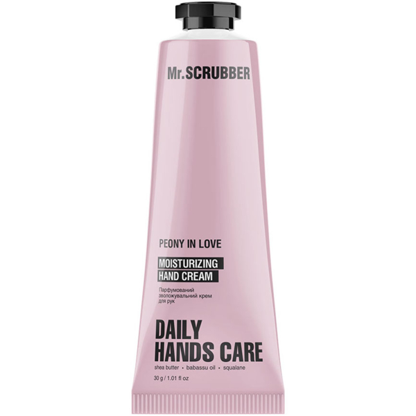 Парфумований крем для рук Mr.Scrubber Peony in love, зволожувальний, 30 г - Pampik