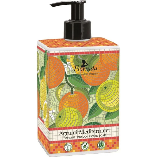 Мило рідке Florinda Мозаїка Середземноморський цитрус, 500 мл - Pampik