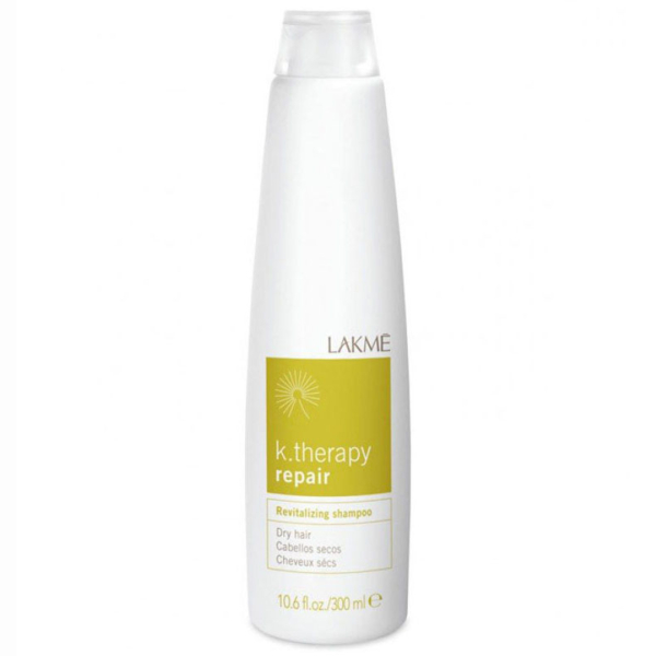 Шампунь Lakme K.Therapy Repair Revitalizing Dry Hair Shampoo, для сухого та пошкодженого волосся, 300 мл - Pampik