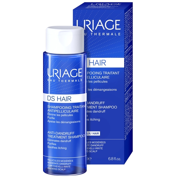 Шампунь Uriage DS Hair Anti-Dandruff Treatment Shampoo против перхоти, 200 мл - Pampik