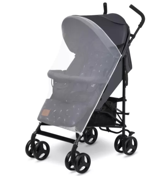Прогулочная коляска Lionelo Elia Grey White - Pampik - 3