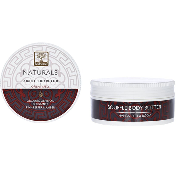 Крем-суфле для тела BIOselect Souffle Body Butter Hands Feet and Body Orient Spell 200 мл - Pampik