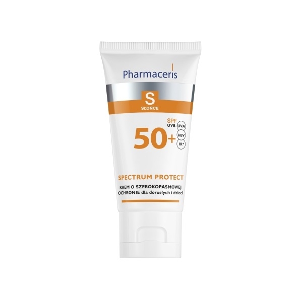 Солнцезащитный крем широкого спектра действия Pharmaceris S Sun Protect, SPF50+, 50 мл (E14906) - Pampik - 2