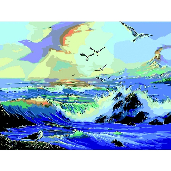 Картина за номерами ZiBi Art Line Після шторму 40х50 см (ZB.64176) - Pampik