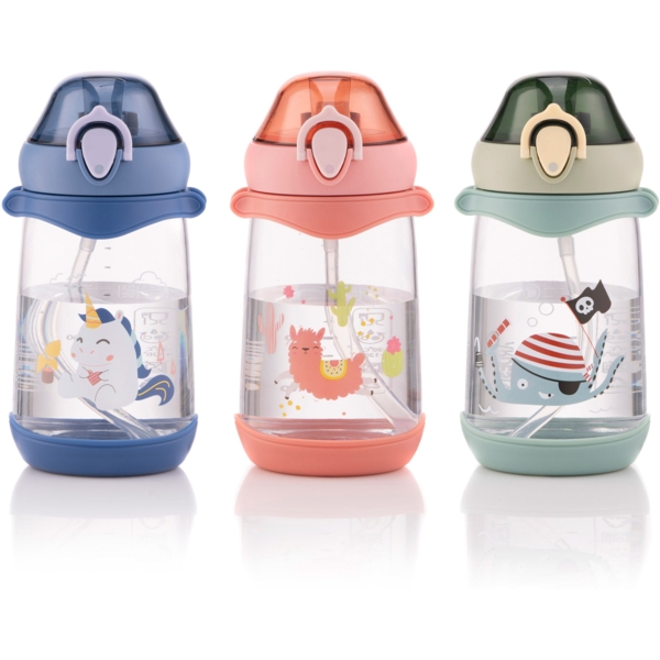 Бутылка для воды Ardesto Llama, детская, 500 мл, розовая (AR2250PL) - Pampik - 7