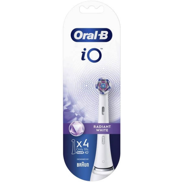 Насадки для электрической зубной щетки Oral-B iO Radiant White, 4 шт. - Pampik - 2