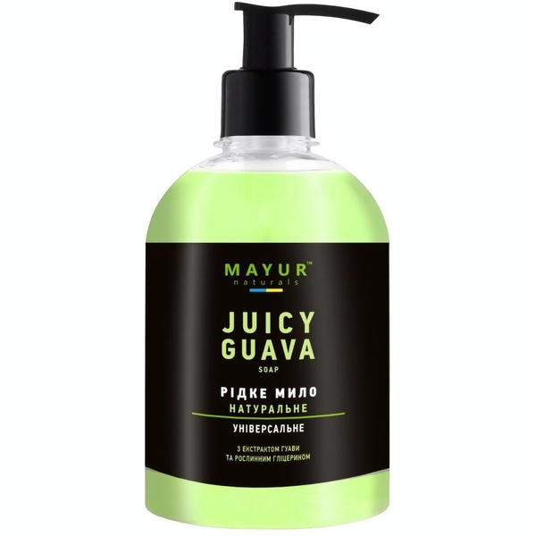Натуральне рідке мило Mayur Гуава, 275 мл - Pampik