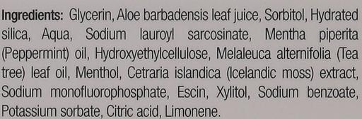 Зубна паста Чайне дерево Dr. Organic Organic Tea Tree Toothpaste, 100 мл - Pampik - 4