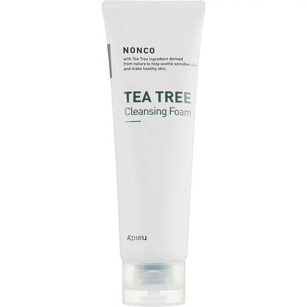 Пенка для умывания A'pieu Nonco Tea Tree Cleansing Foam 130 мл - Pampik