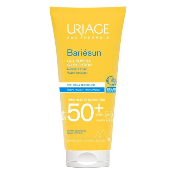 Сонцезахисне шовковисте молочко Uriage Bariesun SPF50+, 100 мл - Pampik