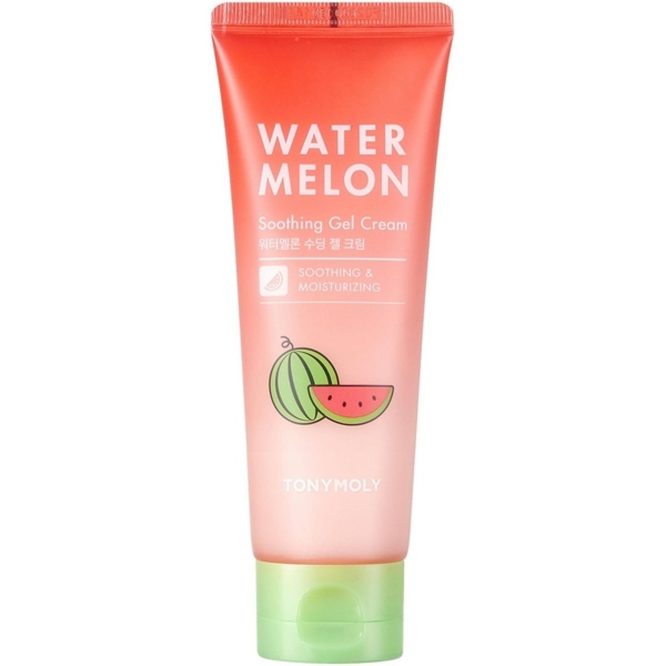 Крем для лица Tony Moly Watermelon Soothing Gel Cream, успокаивающий с экстрактом арбуза, 120 мл - Pampik - 2