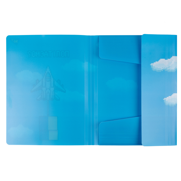 Папка Yes 8bit UA, A4, на резинке (492160) - Pampik - 2