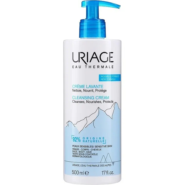Очищаючий крем Uriage Очищення та гігієна шкіри 500 мл - Pampik