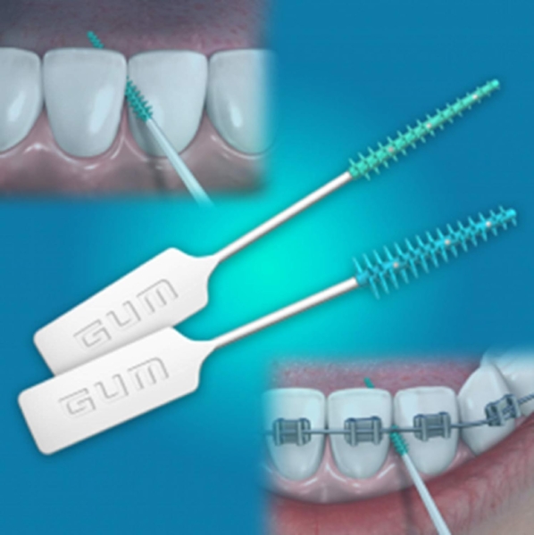 Набір міжзубних щіток GUM Soft Picks Comfort Flex стандарт 40 шт. - Pampik - 3