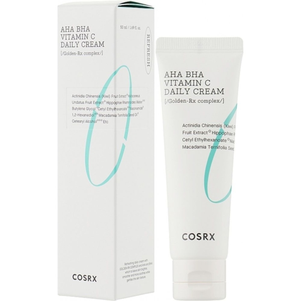 Освіжаючий крем Cosrx Refresh AHA BHA Vitamin C Daily Cream 50 мл - Pampik