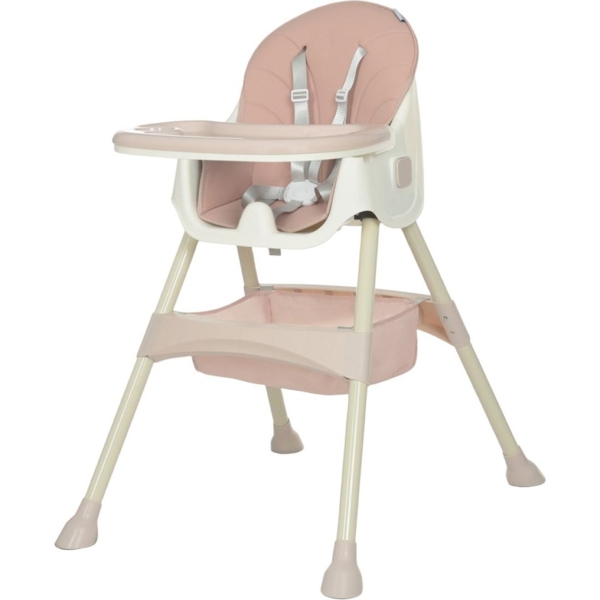 Стільчик для годування Bambi M 4136-2 Pink, рожевий (21593) - Pampik