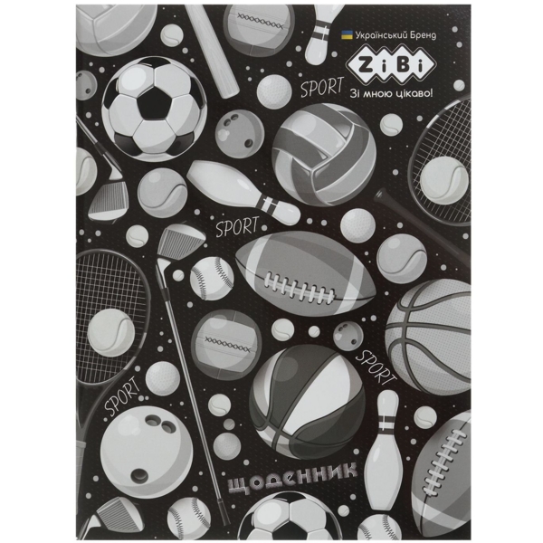 Щоденник шкільний ZiBi Smart Line Sport А5 40 аркушів (ZB.13104) - Pampik