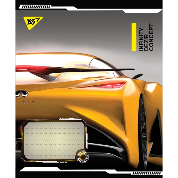 Набір зошитів Yes Dezir Concept, A5, в лінію, 60 аркушів, 10 шт. (766483) - Pampik - 3