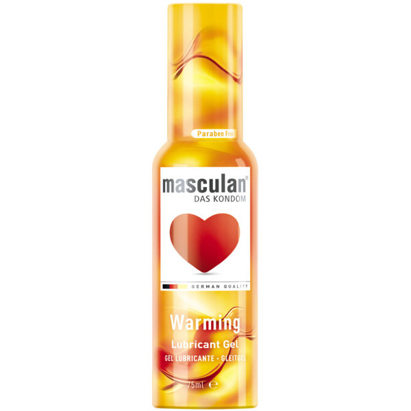 Інтимний гель-змазка Masculan Зігріваючий, 75 мл - Pampik