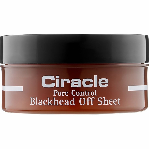Серветки для очищення обличчя Ciracle Pore Control Blackhead Off Sheet Видалення чорних крапок 50 шт. - Pampik
