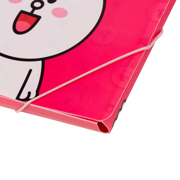 Папка Yes Line Friends Cony, A4, на резинці (492097) - Pampik - 4