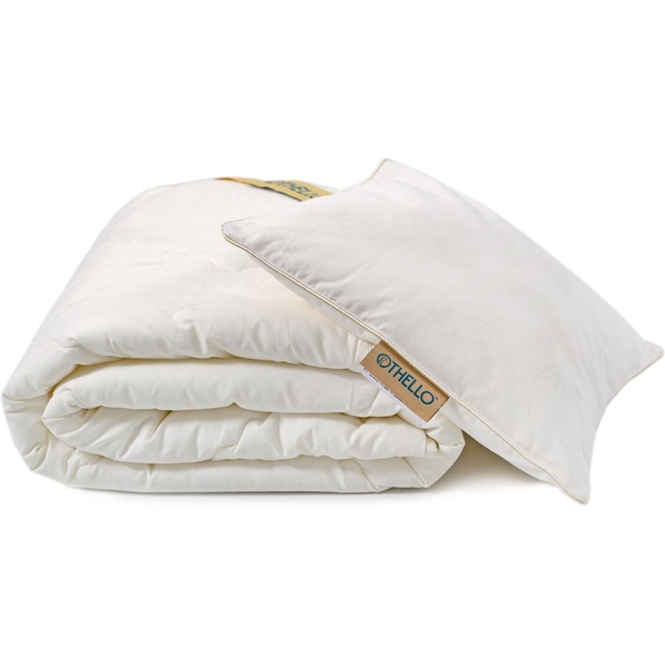 Дитяча ковдра Othello Bambina, антиалергенна, 145х95 см, біла (2000022173988) - Pampik - 2