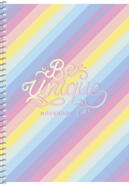 Тетрадь для записей Student Полоска,А5, в клеточку, спираль, 80 листов (A5-SC-080-6094K) - Pampik