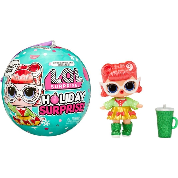 Игровой набор с куклой L.O.L. Surprise Holiday Surprise Красавица (593041) - Pampik