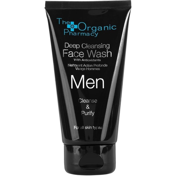 Засіб для глибокого очищення шкіри обличчя The Organic Pharmacy Men Deep Cleansing Face Wash, 75 мл - Pampik