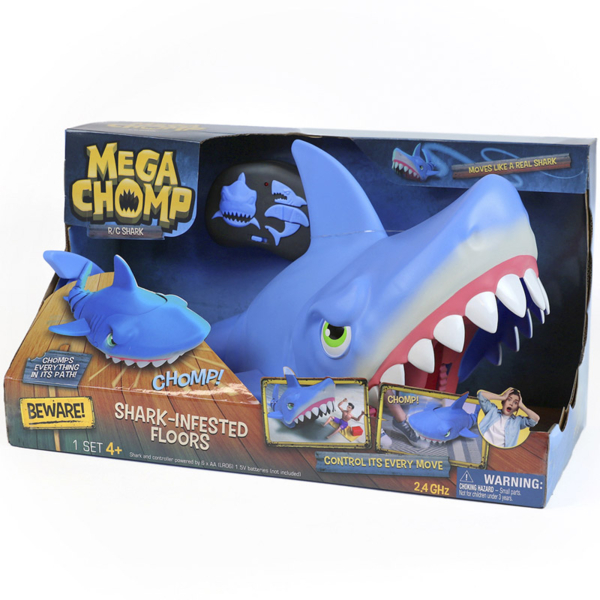 Игрушка на радиоуправлении Mega Chomp Акула (18493) - Pampik