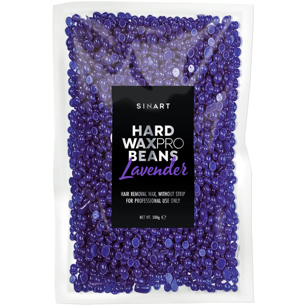 Віск для депіляції Sinart Hard Waxpro Beans Lavander 500 г - Pampik