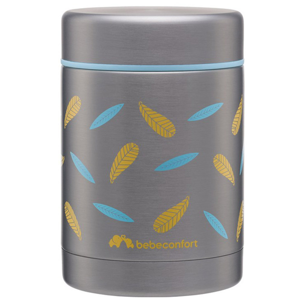 Термостойкий контейнер Bebe Confort BoxInox Mealbox Isotherm, 250 мл, серый (3220660336852) - Pampik