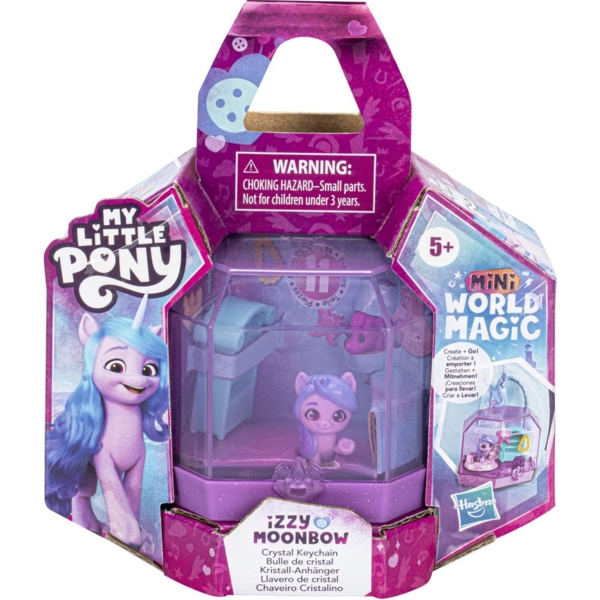 Ігровий набір My Little Pony Mini World Magic Crystal Keychain Izzy Moonbow (F3872/F5244) - Pampik - 2
