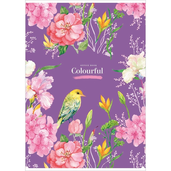 Тетрадь общая Student, А4, в клеточку, 40 л., фиолетовая (A4-040-5222K) - Pampik