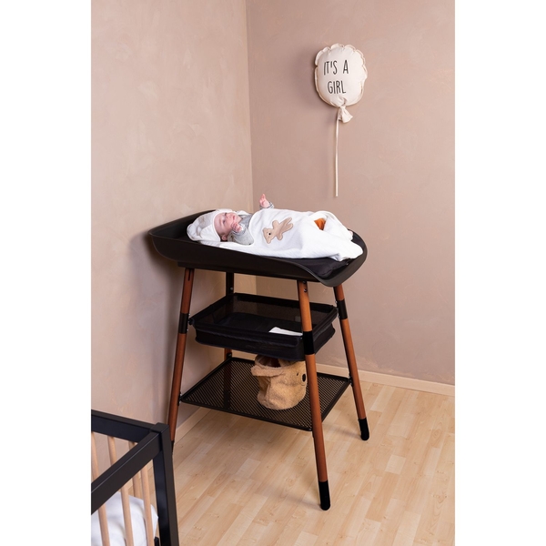 Рушник з капюшоном Childhome Terry Teddy, 80x80 см, білий (CCBCJMTB) - Pampik - 10