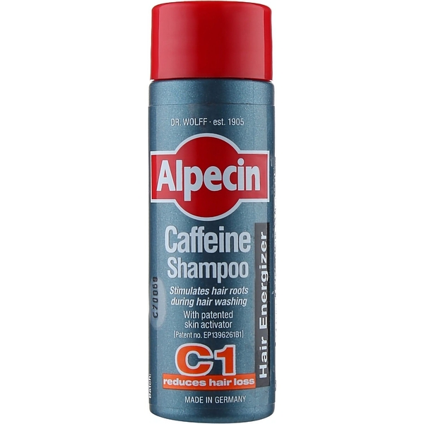 Шампунь з кофеїном Alpecin Coffein C1, проти випадіння волосся, 15 мл - Pampik