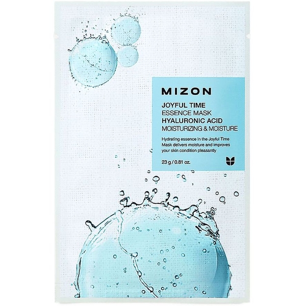 Тканинна маска для обличчя Mizon Joyful Time Essence Mask Hyaluronic Acid з гіалуроновою кислотою, 23 мл - Pampik