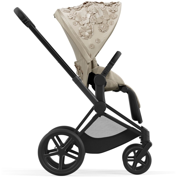 Чехол тканевый для прогулочного блока Cybex Priam Simply Flowers Beige (521002829) - Pampik - 3